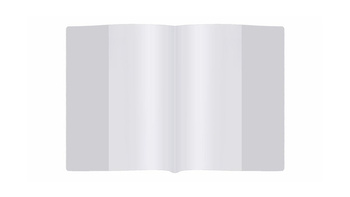 Paczka okładki zeszytowe A5 bezbarwne 10 szt.