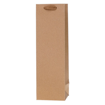 Torebki prezentowe Lux Kraft Q na butelkę 12 sztuk