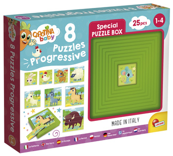 LISCIANI CAROTINA PUZZLE PROGRESYWNE 8 FARMA