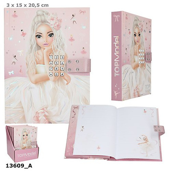 Pamiętnik na kod Top Model Balet grający SYMPHONY 13609A