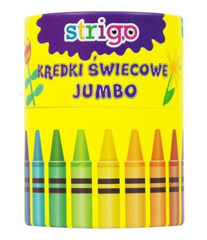 Kredki świecowe jumbo Strigo 36 kolorów