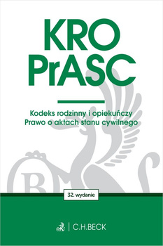 KRO. PrASC. Kodeks rodzinny i opiekuńczy. Prawo o aktach stanu cywilnego wyd. 32