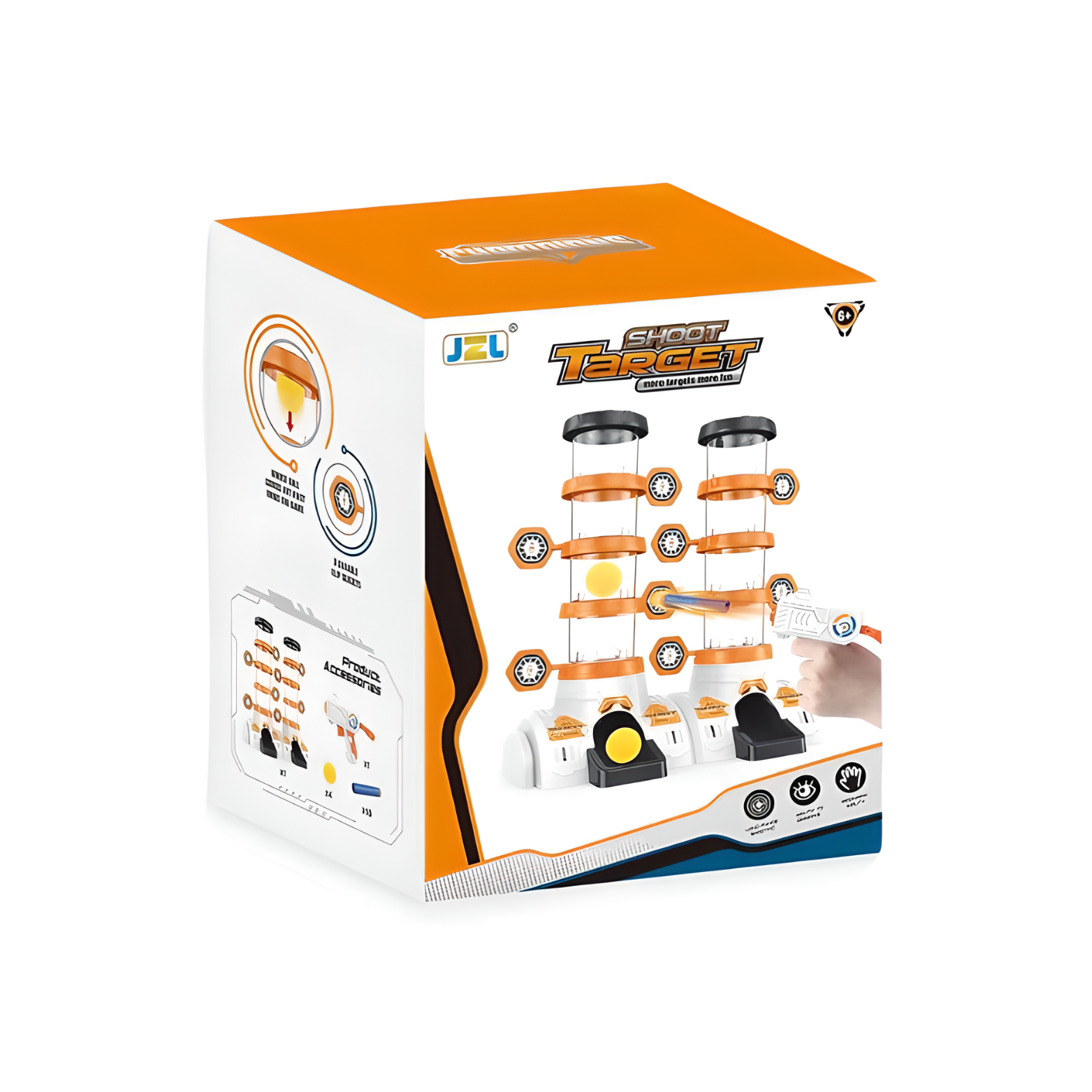 Gra Zręcznościowa Strzelanie Do Celu Licznik Celownik Pistolet Strzałki