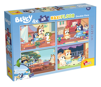 LISCIANI BLUEY  PUZZLE DF MAXI FLOOR 4 X 48