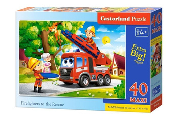 Puzzle 40 Firefighters to the Rescue CASTOR Castorland