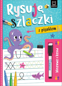Rysuję szlaczki z pisakiem. Piszę i zmazuję