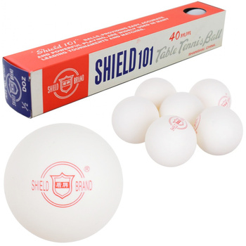 Piłeczki do tenisa stołowego ping ponga białe 6 sztuk trwałe precyzyjne