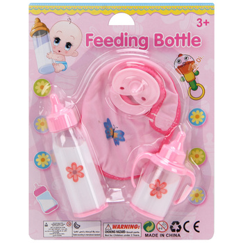 Akcesoria do karmienia dla lalki zabawka edukacyjna dla dzieci