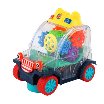 Auto zabawka dźwiękowe i świetlne dla dzieci interaktywny model pojazdu