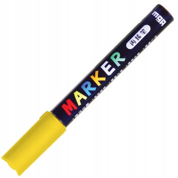 Marker akrylowy 1-2 mm żółty MG