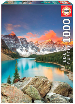 Puzzle 1000 Jezioro Moraine Kanada 109614