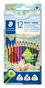 Kredki Noris colour Wopex trójkątne 12 kol. Staedtler