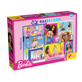 LISCIANI PUZZLE BARBIE MAXIFLOOR 108 EL.