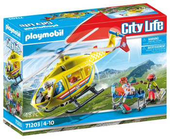 Playmobil Helikopter ratunkowy 71203