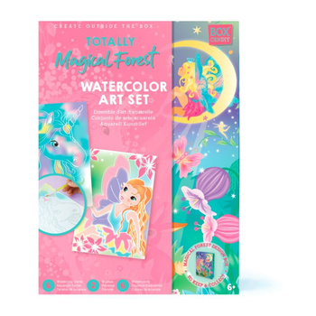 Zestaw artystyczny Akwarele Jednorożec i Wróżka Box Candiy