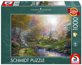 Puzzle 1000 PQ T. Kinkade Idealny dzień 113374