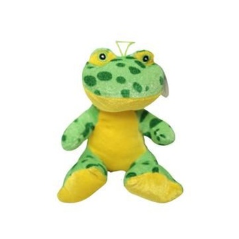 ŻABKA MASKOTKA PLUSZOWA MIĘKKA PRZYTULANK ZABAWKA DLA DZIECI UROCZY PLUSZAK