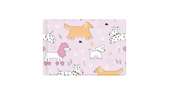 Okładka na dokumenty ucznia małe z nadrukiem puppies