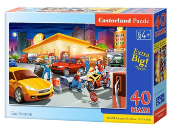 Puzzle 40 maxi - Gas Station CASTOR Castorland
