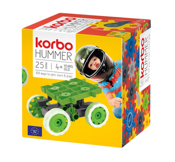 Klocki Korbo Hummer 25 elementów green