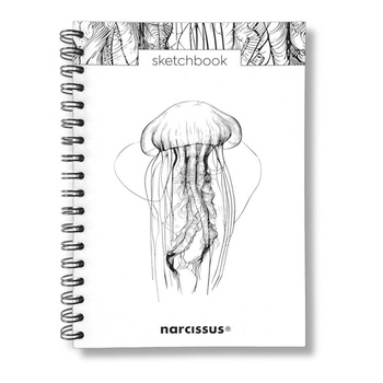Szkicownik B5 Meduza na spirali z perforacją 60k
