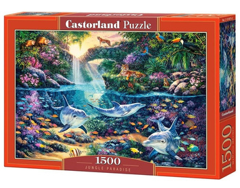 Puzzle 1500 Rajska Dżungla CASTOR Castorland