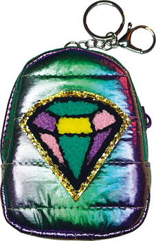 Targi Portfelik Puffy ToysInn fioletowy STN 8790