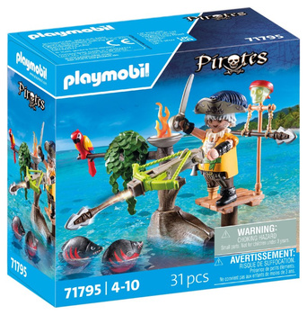 Playmobil Pirat z balistą 71795