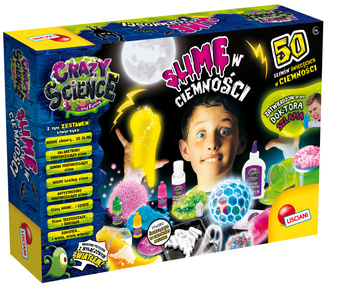 LISCIANI CRAZY SCIENCE SLIME W CIEMNOŚCI