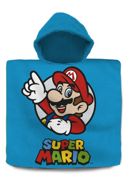 Poncho kąpielowe Super Mario 120x60 cm NO-512P
