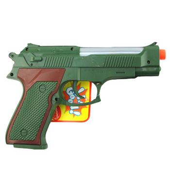 Pistolet na baterie dla dzieci interaktywny zabawkowy idealny na prezent