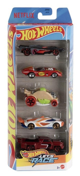Hot Wheels Let's Race Na start! Samochodziki 5-pak Mattel