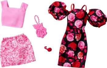 Barbie ubranka + akcesoria 2-pak HYV03 Mattel