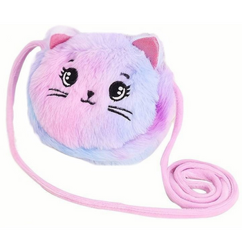 TOREBKA PLUSZOWA KOTEK KOT PLUSZOWA PREZENT DLA DZIEWCZYNKI MASKOTKA PLUSZ