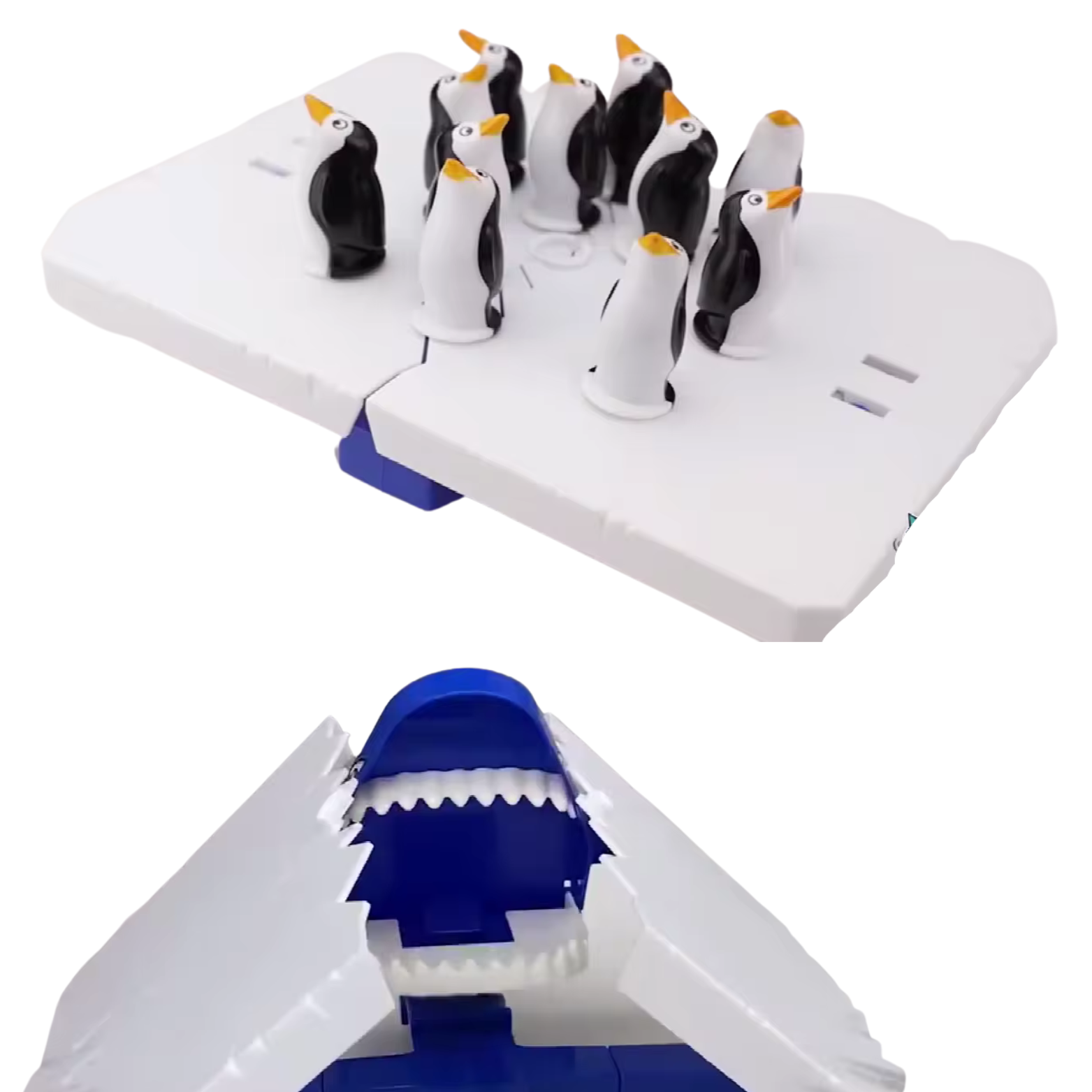 Gra Rodzinna "Przygoda Na Biegunie Południowym" Pingwinki Rekin Zestaw