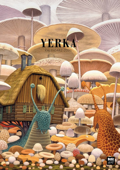 Kalendarz 2026 Jacek Yerka A3 wzór 2