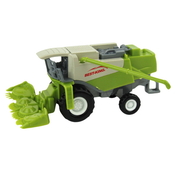 Kombajn metalowy model dla dzieci realistyczna zabawka rolnicza