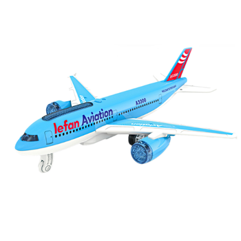 SAMOLOT ŚWIATŁO DŹWIĘK NAPĘD PULL BACK