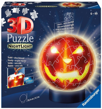 Puzzle 3D 72 Dynia świecąca w ciemności Ravensburger