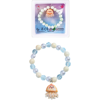 BRANSOLETKA BIŻUTERIA PERŁY ZABAWKA DLA DZIEWCZYNKI PREZENT NA URODZINY