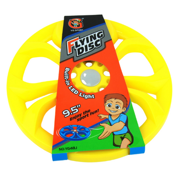 DYSK DO RZUCANIA FRISBEE LATAJĄCY TALERZ DLA DZIECI GRA ZRĘCZNOŚCIOWA LED