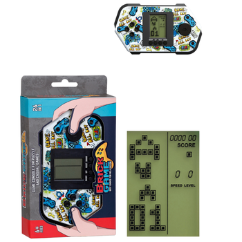 Gra Elektroniczna Tetris Ruchoma Konsola Dla Dzieci Prezent Dźwięk Światło