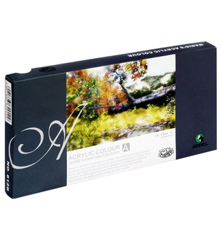 Farby akrylowe Maries 12 kolorów 12 ml