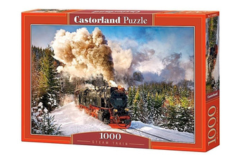Puzzle 1000 Kolej parowa CASTOR Castorland