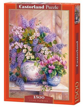 Puzzle 1500 Lilac Flowers CASTOR Castorland
