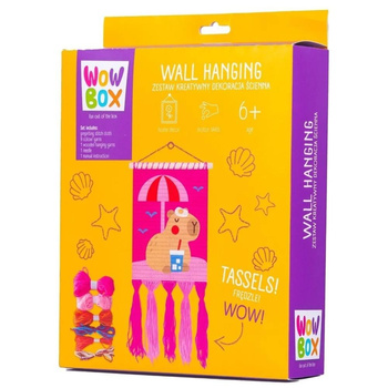 Wow Box Zestaw makrama Kapibara na plaży TM Toys