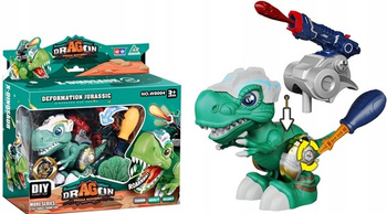 DINOZAUR DO SKRĘCANIA W PUDEŁKU