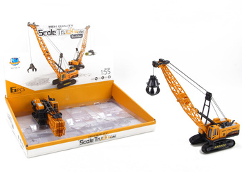 Dźwig zabawka ruchome ramię dla dzieci edukacyjny pojazd budowlany 30 cm