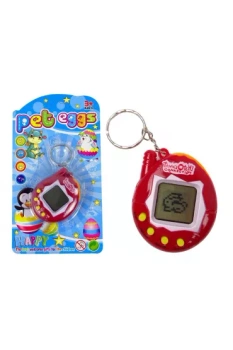 Gra Elektroniczna Zwierzątko Tamagotchi Tamagoczi Czerwone Gra Interaktywna