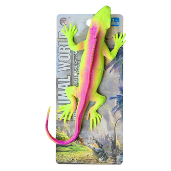 Piszcząca zabawka jaszczurka dla dzieci 4 wzory sensoryczna 1 sztuka